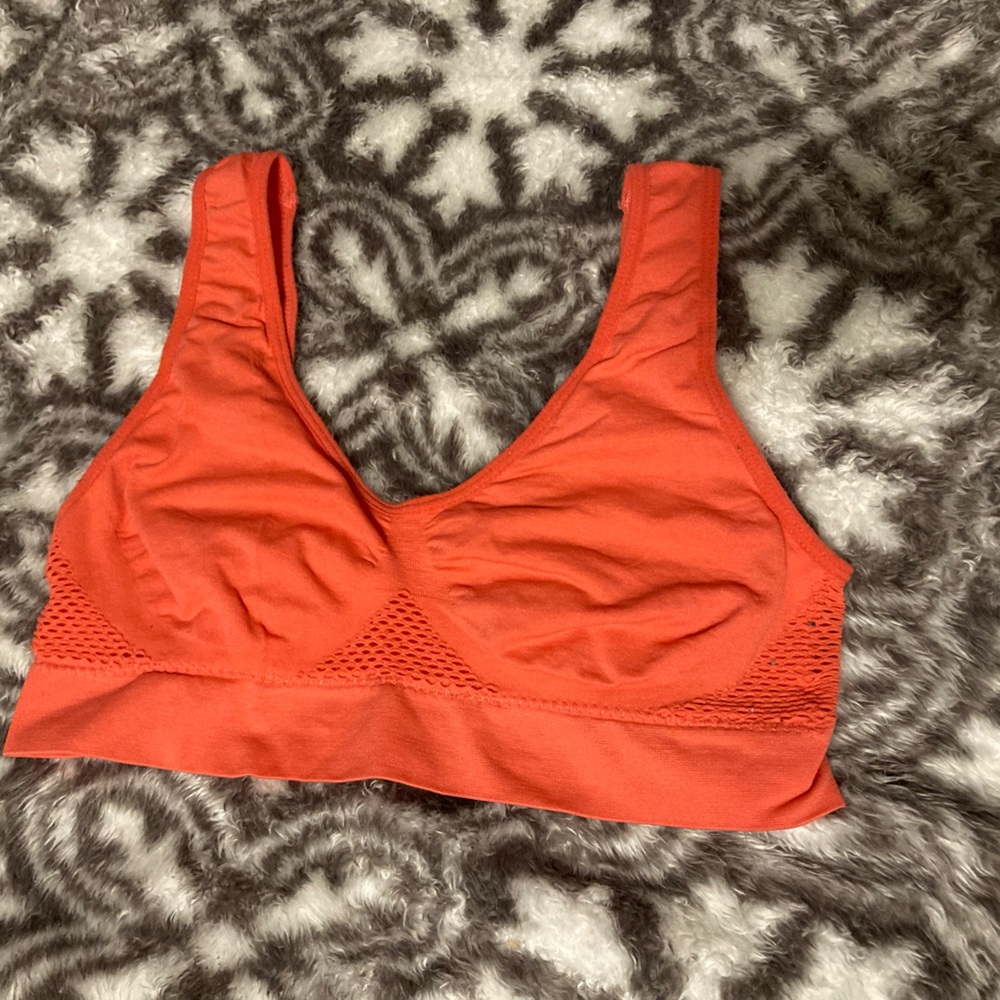Avia Women's Orange Sports Bra
